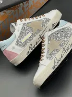 İthal Golden Goose Yıldız Detaylı Premium Kadın Sneaker